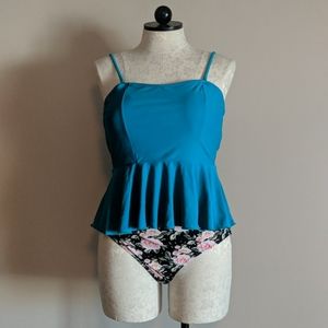 Cupshe Pemplum Tankini